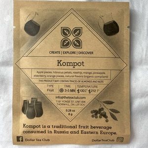 Kompot Loose Leaf Tea, 8 g, Dollar Tea Club